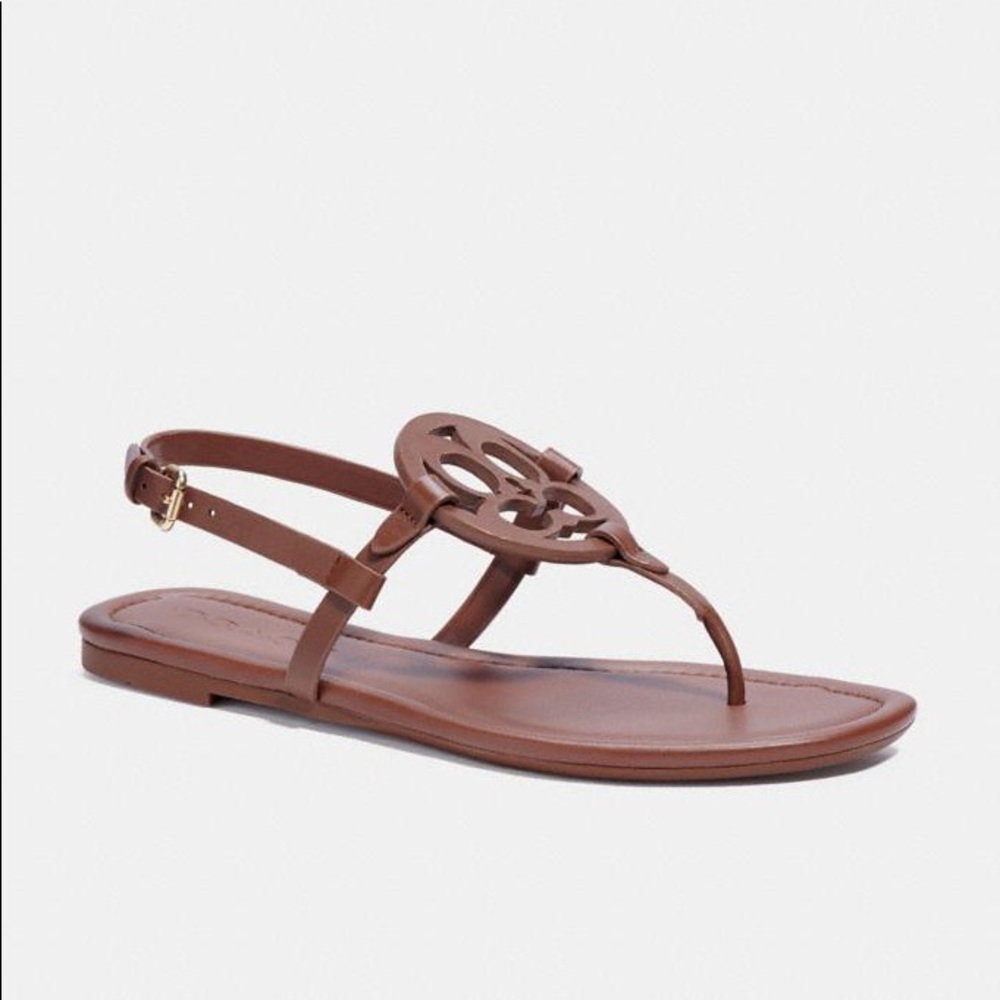 Coach Jaci Leather Sandal